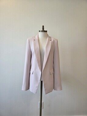 RW&CO Blush Pink Stretch Blazer Size 8